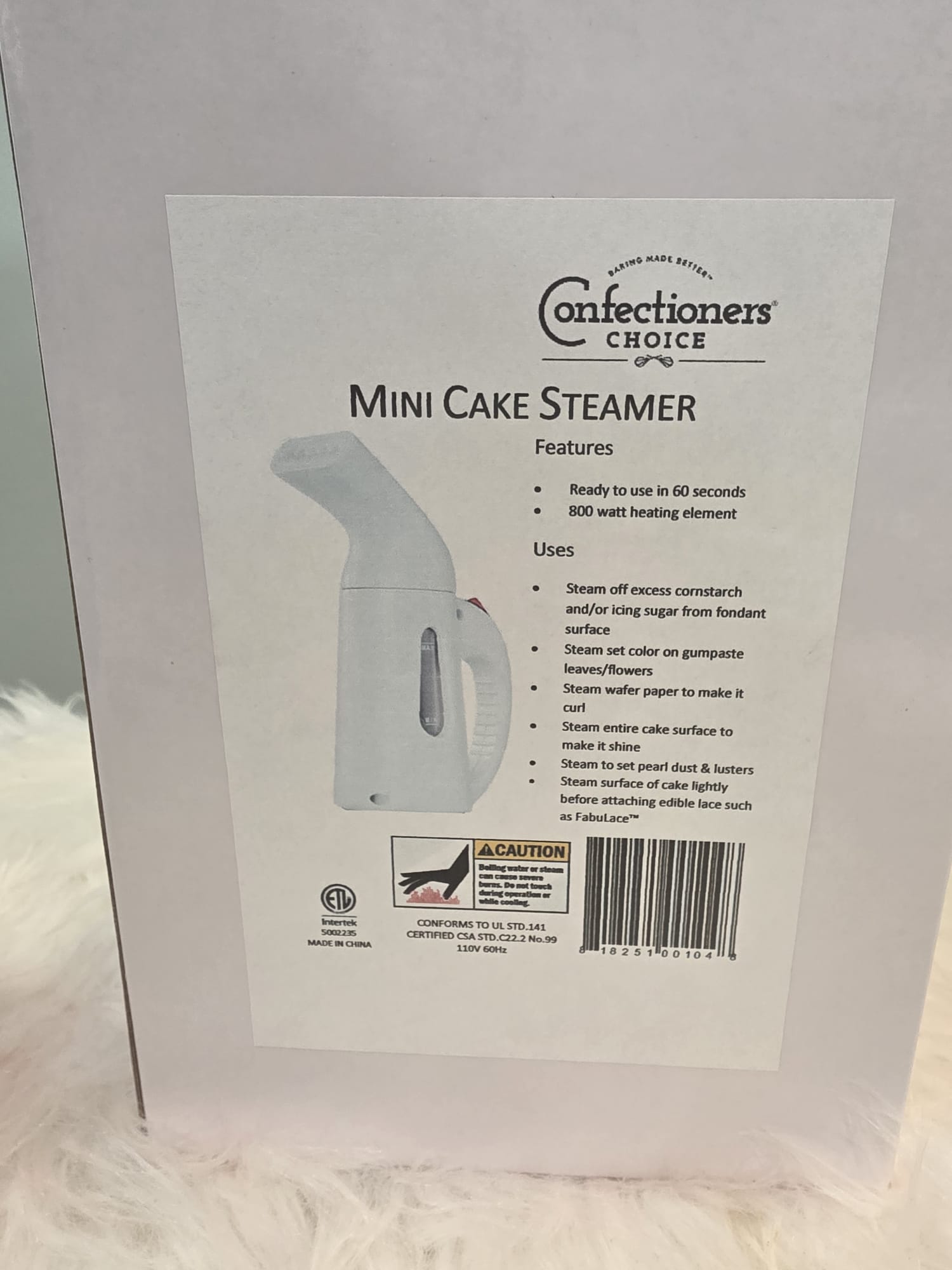 Mini Cake Steamer – Compact Fondant & Cake Smoothing Tool - Image 5